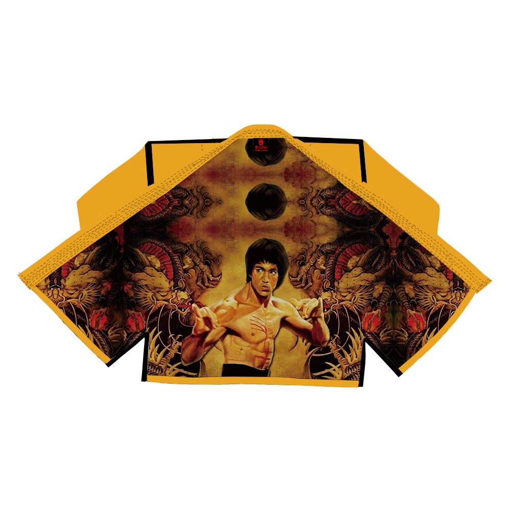 Iconic Yellow Bruce Lee Sublimation BJJ GI