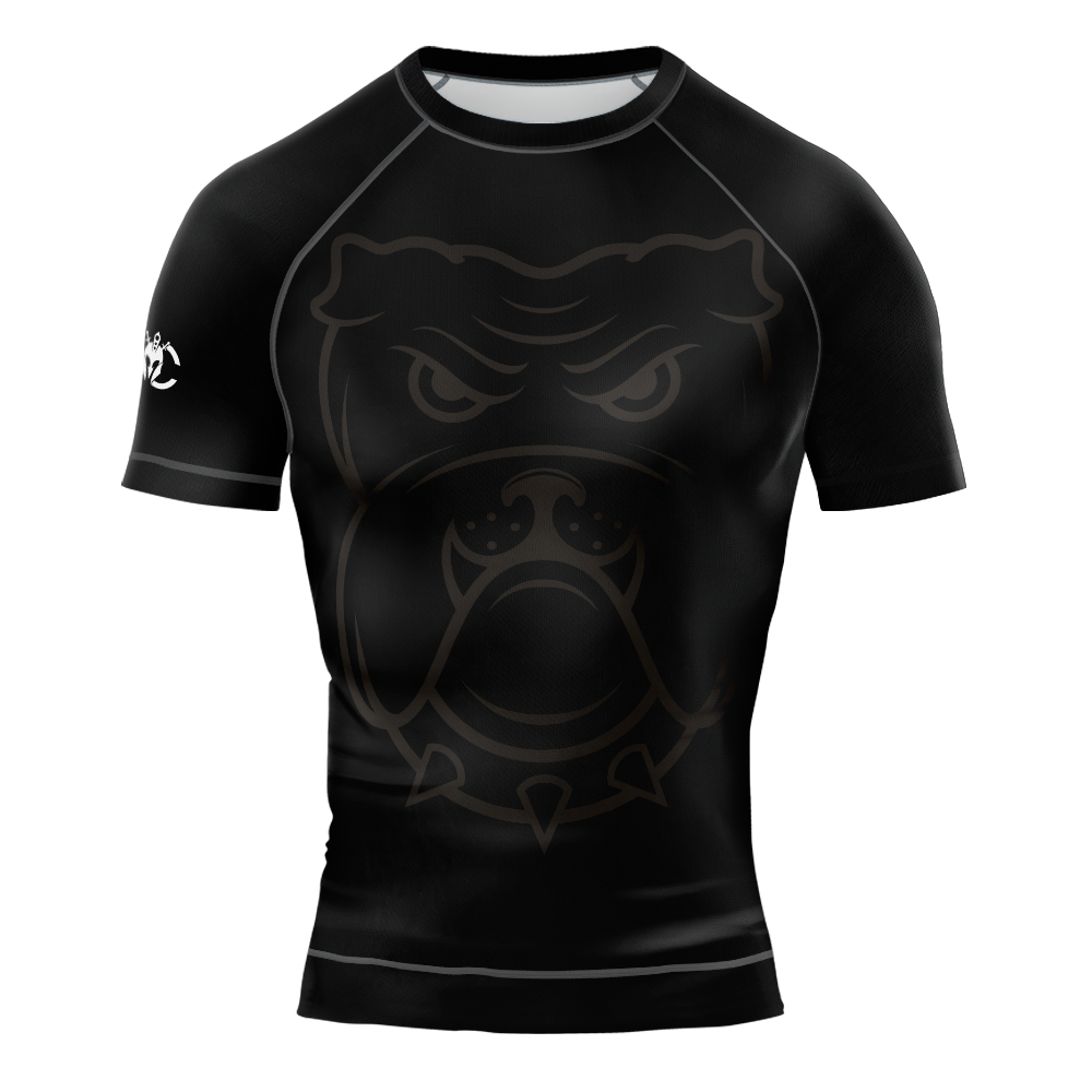 MMA Bulldog Short Sleeve Rash Guard