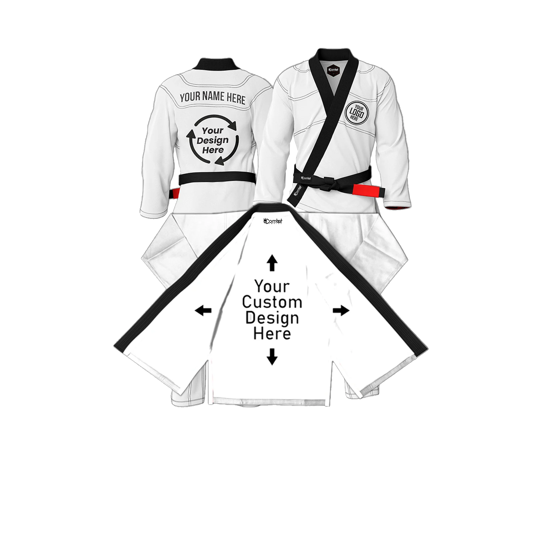 Custom Bjj Gi with Printed Inner
